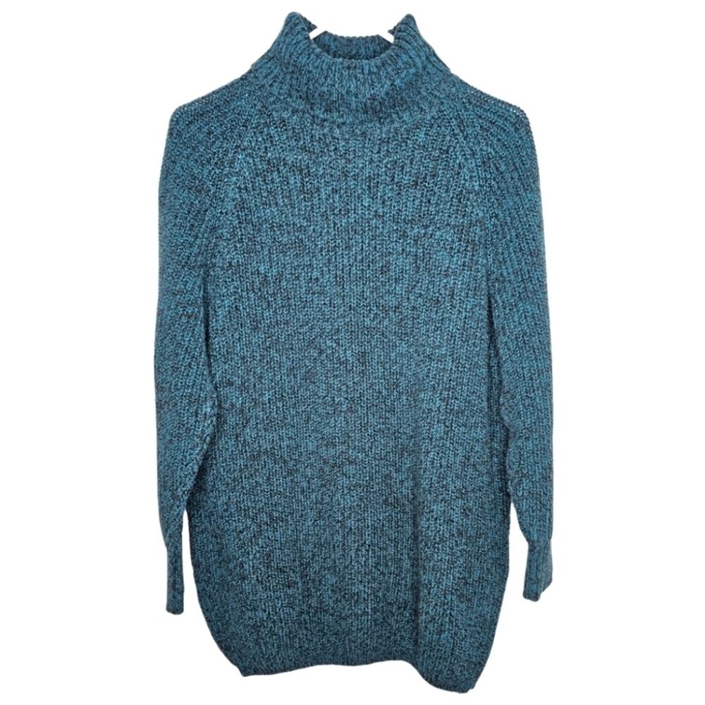 Architect Long Sleeve Knit Turtleneck Tunic Sweater 2XL